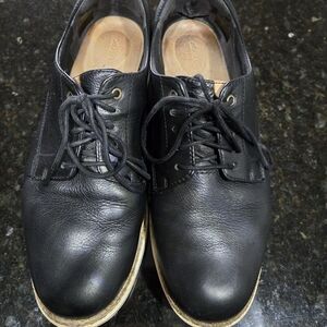 Clarks Artisan ‘Teadale Rhea’ Black Leather Lace-up Oxfords. Sz 8.5.